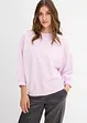 Sweat oversize 100% coton, bonprix