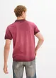 Polo en maille piquée, aspect délavé, bonprix