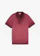 Polo en maille piquée, aspect délavé, bonprix
