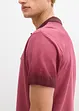Polo en maille piquée, aspect délavé, bonprix
