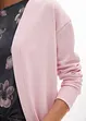 Long gilet molletonné en coton mélangé, bonprix
