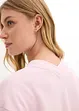Long gilet molletonné en coton mélangé, bonprix