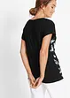 T-shirt imprimé avec teneur en viscose, bonprix