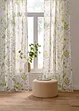 Voilage à imprimé floral avec polyester recyclé (1 pce.), bonprix