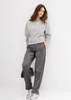 Sweat oversize avec détail strass, bonprix