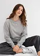 Sweat oversize avec détail strass, bonprix