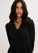 Robe longue avec dentelle, bonprix