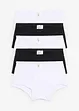 Lot de 5 boxers avec coton doux, bonprix