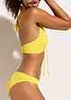 Bikini dos nu (ens. 2 pces) avec fronces, bonprix