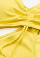 Bikini dos nu (ens. 2 pces) avec fronces, bonprix