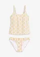 Tankini (ens. 2 pces) à col rond, bonprix