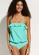 Tankini bandeau (ens. 2 pces) avec bretelles multipositions, bonprix
