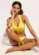 Bikini dos nu (ens. 2 pces) avec fronces, bonprix