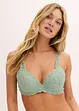 Soutien-gorge à coques et dentelle florale, bonprix