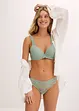 String en dentelle florale, forme en V, bonprix