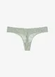 String en dentelle florale, forme en V, bonprix