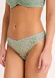 String en dentelle florale, forme en V, bonprix