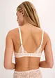 Soutien-gorge triangle avec dentelle florale, bonprix