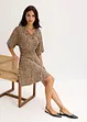 Robe en jersey style portefeuille, bonprix