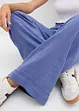 Pantalon taille élastiquée en légère gaze de coton, bonprix