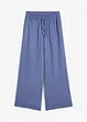 Pantalon taille élastiquée en légère gaze de coton, bonprix