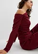 T-shirt asymétrique en crêpe texturé, bonprix
