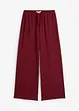 Pantalon jogger en crêpe texturé, bonprix