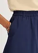 Jupe midi en popeline de coton, bonprix