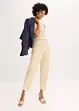 Pantalon en satin à jambes fuselées, bonprix
