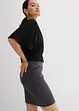 Jupe en maille de viscose mélangée, bonprix