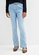 Lot de 2 jeans extensibles, taille mi haute, bonprix