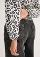 Blouse courte à fronces, bonprix