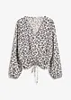 Blouse courte à fronces, bonprix