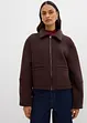 Veste courte en matière néoprène, bonprix