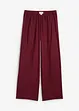 Pantalon texturé en viscose mélangée, bonprix