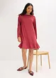 Robe courte à base volantée en jersey Milano, bonprix