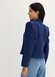 Blazer court effet tweed à boutonnage croisé, bonprix