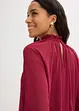 Robe en mousseline avec volants, bonprix