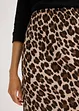 Jupe midi en satin fluide, bonprix