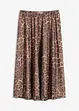 Jupe midi en mesh doux, bonprix