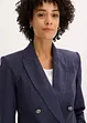 Blazer court et texturé à épaulettes, bonprix
