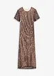 Robe midi en mesh doux, bonprix