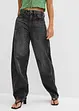 Jean balloon taille mi-haute, super doux, bonprix