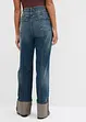Jean droit, taille haute, bonprix
