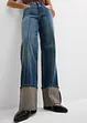 Jean droit, taille haute, bonprix
