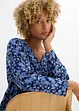 Robe en jersey crêpe gaufré, bonprix
