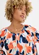 Robe-tunique en crêpe gaufré, bonprix