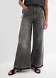 Jean large taille haute, raccourci, bonprix