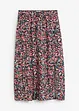 Jupe midi en viscose, bonprix