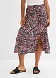 Jupe midi en viscose, bonprix